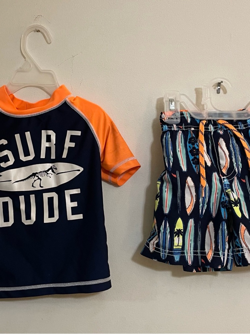 Carter's Rash Guard with Trunks